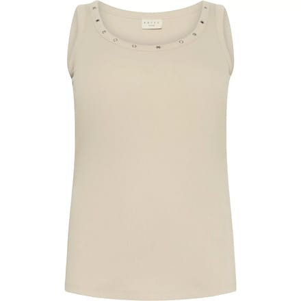 Damestanktop KAFFE Curve Carina Eyelets