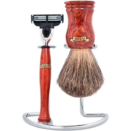 Kit de rasage Plisson Heritage Mach3® Pur (x3)