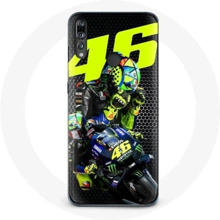 Case voor Huawei p30 lite Valentino Rossi motoGP 46 Speed ​​Driver