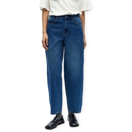 Straight Object Noos Miu Zoe Jeans - Medium Blue Denim