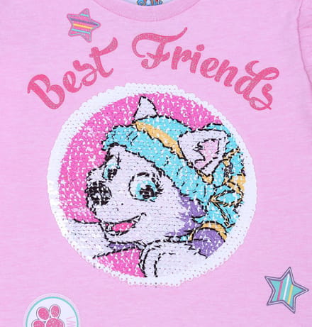 Roze shirt met lange mouwen - PAW PATROL NICKELODEON