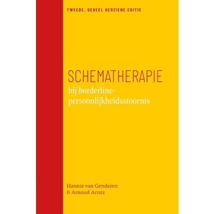Schematherapie Bij Borderline-Persoonlijkheidsstoo Rnis - Hannie van Genderen
