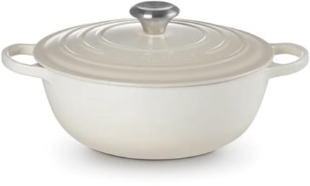Le Creuset Marmite Signature 28cm / 4.9L Meringue
