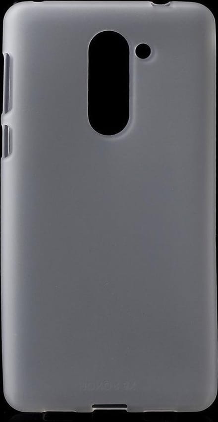 Shop4 - Honor 6x Hoesje - Zachte Back Case Mat Wit