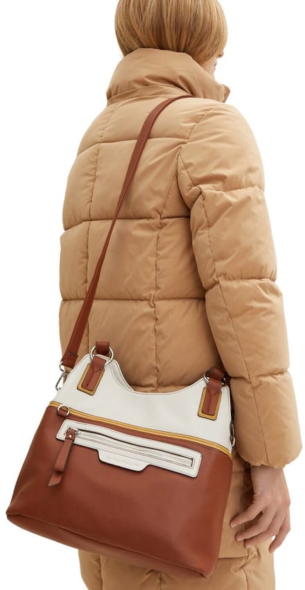 Tom Tailor TTJULE L Shopper met kleurblokjes