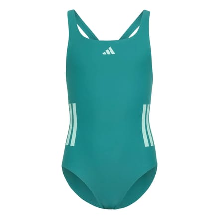 Adidas Performance 3-Stripes C-Back Badpak Kids - Kinderen - Groen
