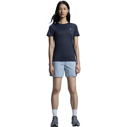 On 5 Core Shorts 1 W Chambray Maat: L | Korte Broeken Outlet | Dames | Blauw