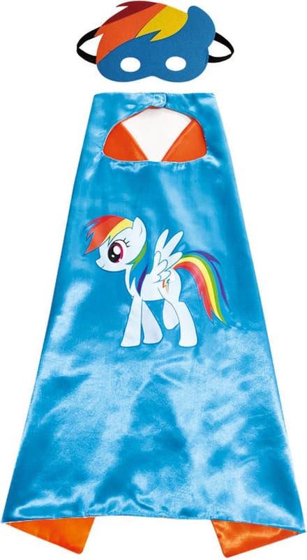 Carnavalskleding kinderen - Cape - Masker - Unicorn - Eenhoorn