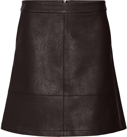 Vero Moda Rok van synthetisch leer VMIDA Mini-rok