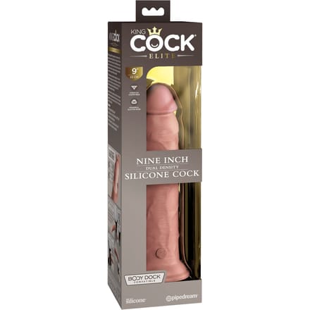 Pipedream - King Cock - Dual Density Dildo - 23 cm - Beige