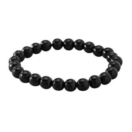 Montebello Armband Lacy Black - Kralen Onyx - 8mm - Genezend - Rek