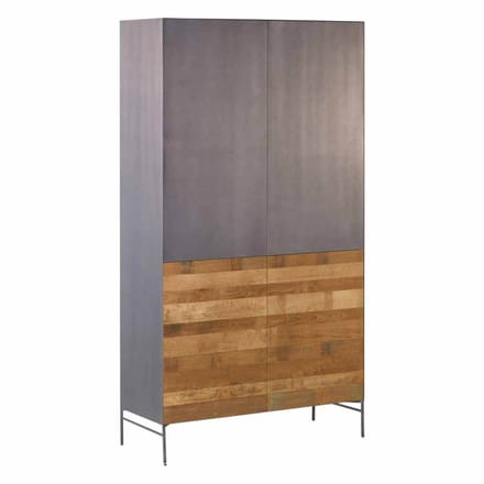 Tower Living - Pandora opbergkast - 111 cm - bruin