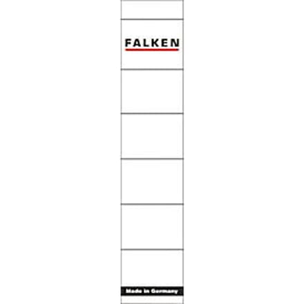 Falken Recycolor rugetiket, rugbreedte 80 mm, zelfklevend, 10 stuks