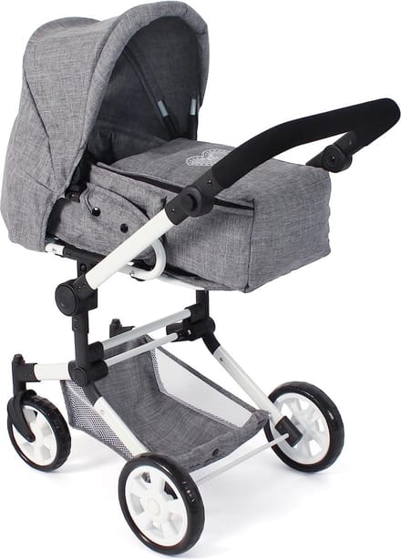 Bayer Chic 2000 - Combi-poppenwagen Jara - Grey Jeans