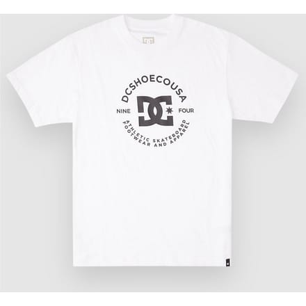 Dc Shoes Dc Star Pilot T-shirt Met Korte Mouwen Wit M Man