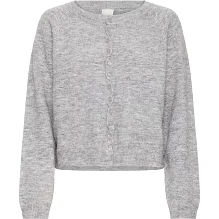 Regular fit gebreid jack van wolmix model 'SAGE'