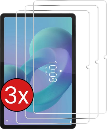 Screenprotector - 3 Stuks - Geschikt voor Lenovo Idea Tab - Extra Sterk - Beschermglas - Gehard Glas - Tempered Glass - Screen Protector
