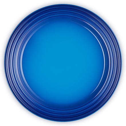 Le Creuset 4 aardewerken ontbijtborden Azure 22cm