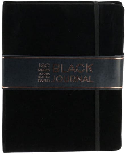 Bulletjournal zwart notitieboek 17x22cm creatief speelgoed.