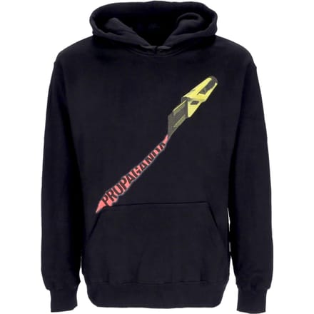 Heren Cutter Hoodie Zwart