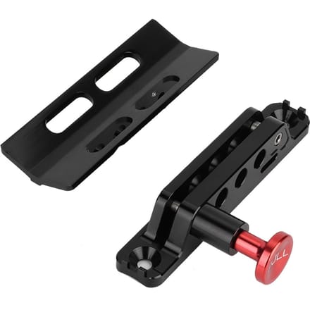 Support de montage réglable pour extincteur en alliage d'aluminium modifié pour voiture, adapté pour Wrangler black