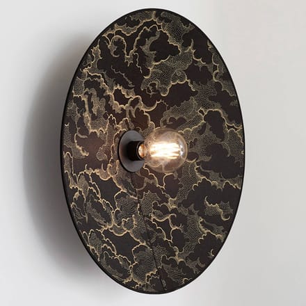 MARKET SET Gatsby wandlamp kumo zwart Ø 60 cm