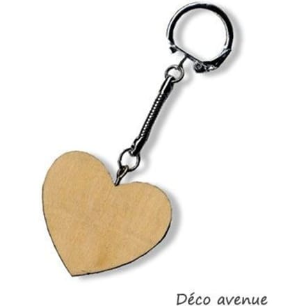 Hartje sleutelhanger - 4.5x4 cm - Artemio