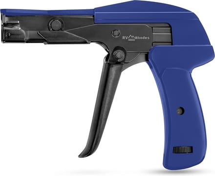 Kabelbinder Gun - Ritssluiting Tool - Snel Bevestigen - Gegoten Staal - 6 Inch - Blauw
