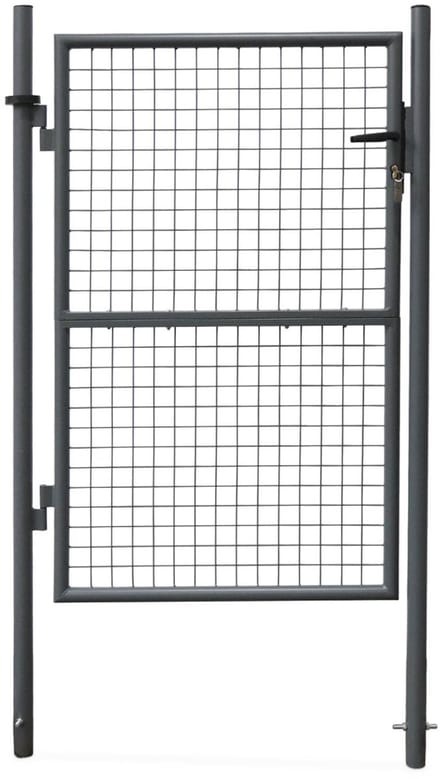 sweeek - Poortdeur roosterwerk 150x87cm