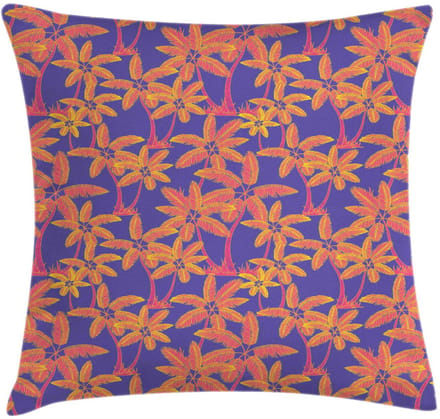 ABAKUHAUS eilandkussen – Hawaiiaanse palmen – 50x50 cm – dubbelzijdig