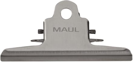 Papierklem maul classic rvs 147mm zilver | 2 stuks