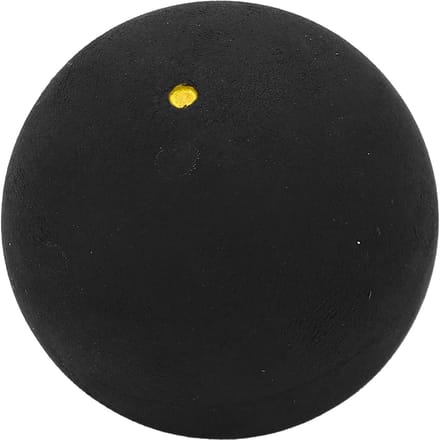 37mm Enkele Stip Squashballen Rubberen Squash Racketballen voor Beginner Competitie Training Single yellow dot