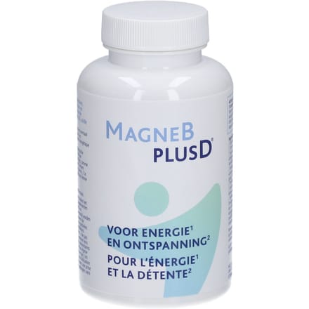 MagneBplusD® | Complete magnesiumformule Energie & Ontspanning Magnesium, Vitamine D en Vitamines B 120 Tabletten