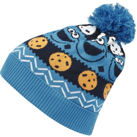 Sesame Street Cookie Monster Unisex Beanie - meerkleurig - Standard