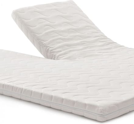 Split Topdekmatras - Splittopper Hotel XL - Koudschuim HR45 10cm dik -  cool en fresh Tijk - STEVIG - 180x220