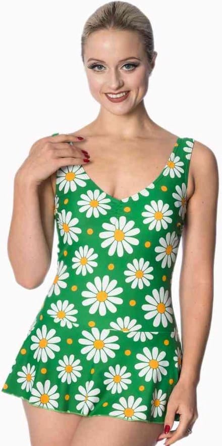 Dancing Days - CRAZY DAISY Badpak - S - Groen