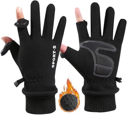 Allecto - Winter Motorrijhandschoenen - Warm - Waterafstotend - Zwart