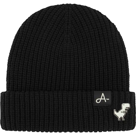 A-DAM Unisex Beanie Black Dino Black Größe: OS | Hüte Outlet | Unisex | Schwarz