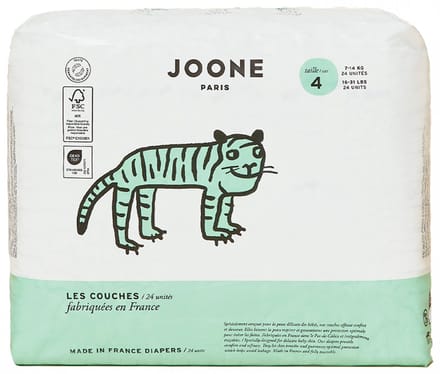 Joone Luiers Maat 4 (7-14 kg) 24 Stuks (Kleur : Brigitte Rose)