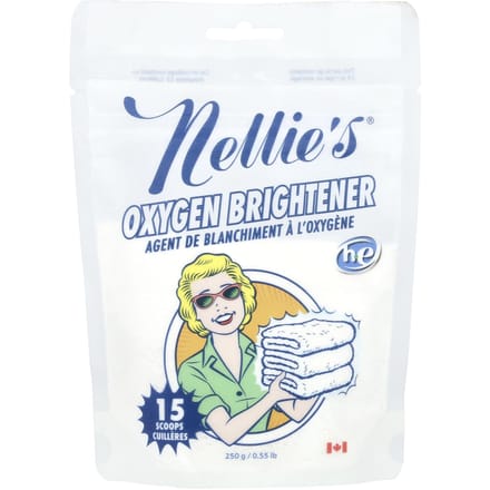 Nellie'S, Oxygen Bleach, 15 Scoops, 250G(0.55Lbs) gray