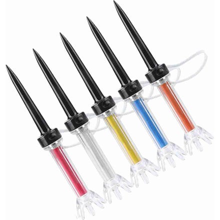 5 Stuks 90mm 79mm Duurzaam Flexibel Magnetisch Plastic Golf Tee Trainings Oefen Tool Accessoire 79mm