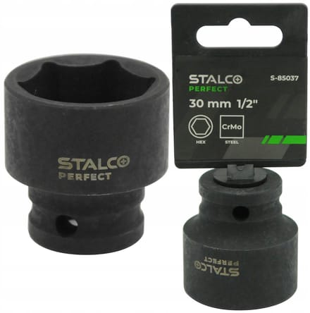 Slagdoppen 30mm 6-kant 1/2" - Stalco Perfect