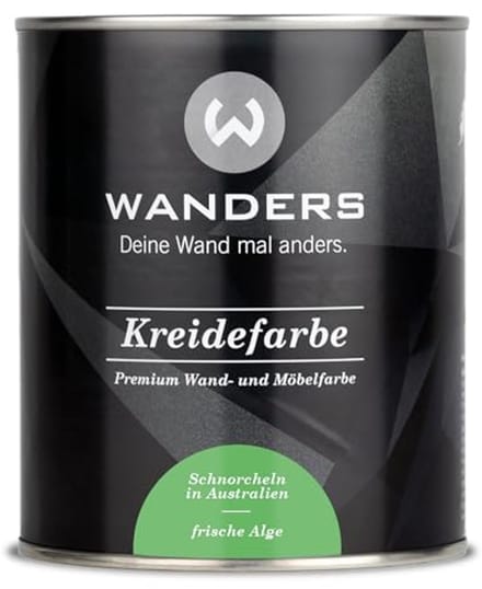 Wanders24 Shabby Chic krijtverf – meubelverf 750 ml – alg groen mat