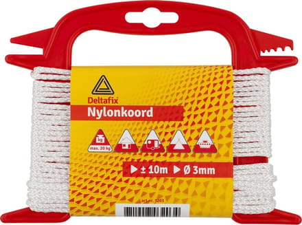 Deltafix touw nylon wit 20 m x 2 mm
