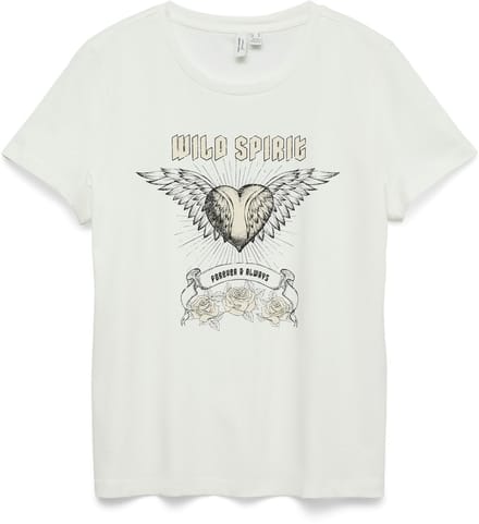 VERO MODA - VMIYOLA S/S T-SHIRT O-NECK JRS BTQ GA - Dames - Blouses