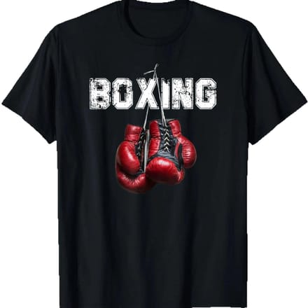 Grafisch Verjaardagscadeau Grappig Boksen T-shirt Ik Hou van Boksen 5XL gray