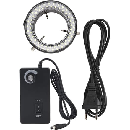Lampe de microscope stéréo à éclairage annulaire pour la réparation de bijoux