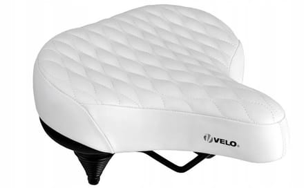 VELO PROX 8080 Fietszadel - Cruiser - Vinyl - Wit