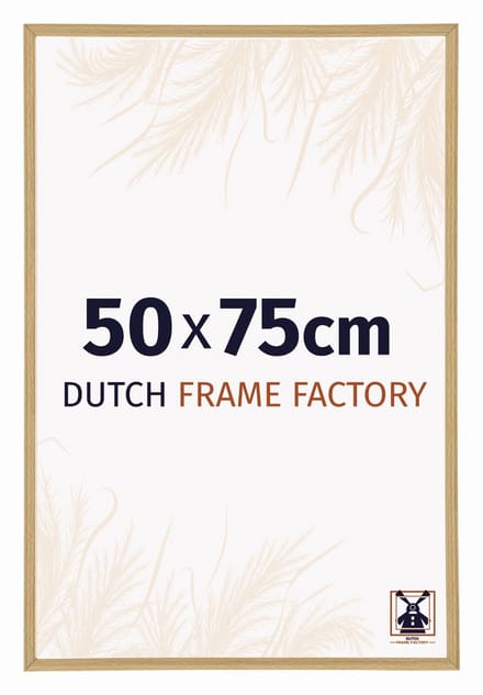 Fotolijst 50x75 cm - Kunststof - Beuken Licht - Angers