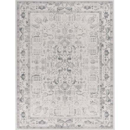 Wasbaar tapijt Sami zilver 80x150 cm